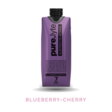 pure.lyte Blueberry-Cherry electrolyte drink